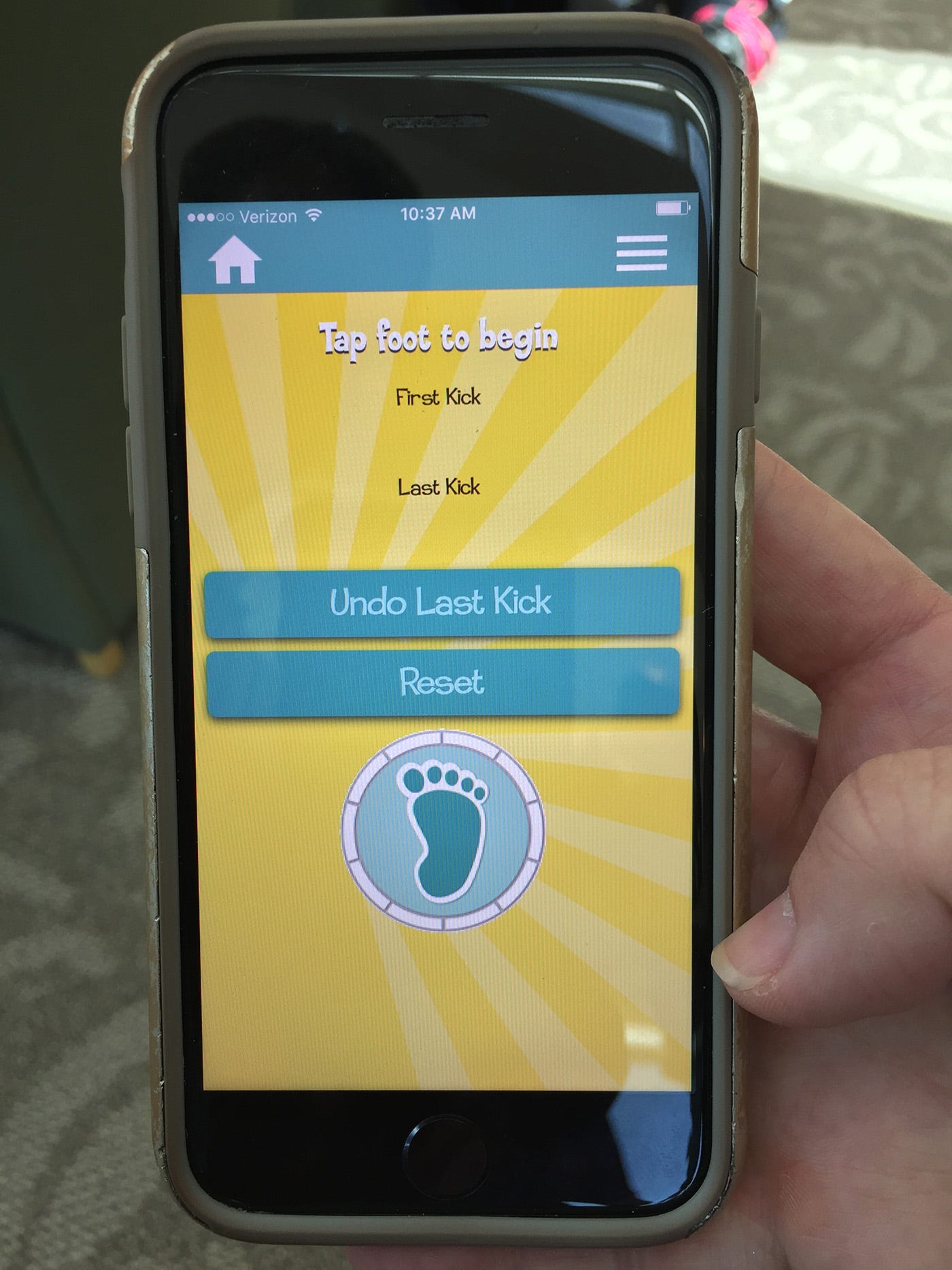 app to count baby's kicks